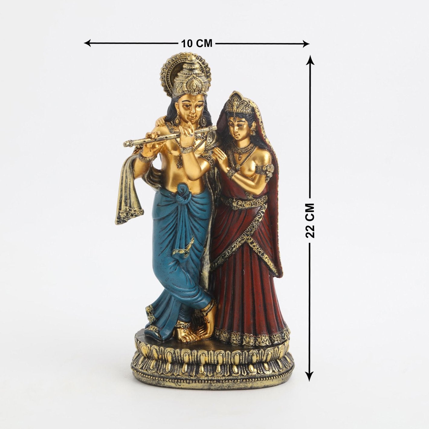 Radha Krishna Statue Figurine