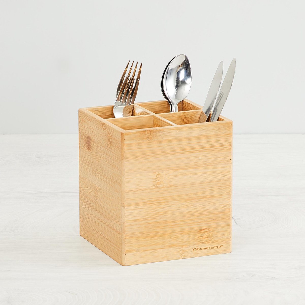 Bamboo Wooden Cutlery Holder Online