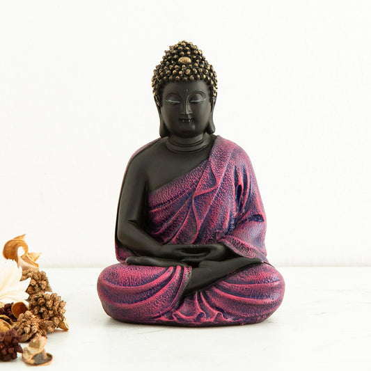 Pink Sitting Buddha Figurine Online