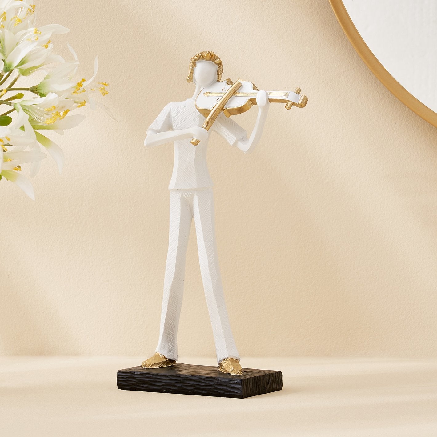 Human Playing Violin Figurine Online