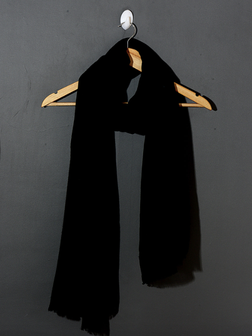 Luxury Black Pashmina Shawl